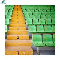 Sièges de stade et sièges de chaise en plastique pour le football ou le football