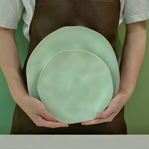 Ensemble de vaisselle irrégulière en grès et céramique, 16 pièces, nouveau design, en gros, 2022 - Product Image 3