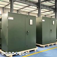 Transformateur triphasé monté sur socle 1000KVA 2000KVA IEC60076 CE pour réseau 35kV, idéal pour les communautés résidentielles et les centres commerciaux