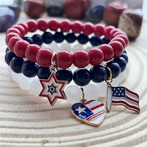 Natural Stone <b>Bracelet</b> Colorful Glass Beaded Abundance Mindset Seamless Private Label Jewelry SKU Labeling Service - Product Image 4