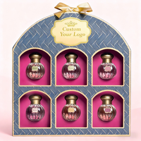 Boîte-cadeau écologique et recyclable pour flacon de parfum rectangulaire avec logo personnalisé, étui rigide à rabat magnétique en matériaux recyclés