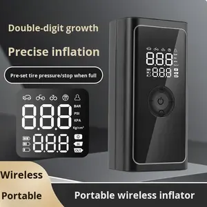 IStapromo propose une pompe à air sans fil pour voiture, une pompe à air multifonctionnelle pour pneus en cas d'urgence. - Product Image 3