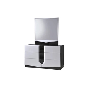 Ensembles de meubles de chambre à coucher de luxe <span class=keywords><strong>NOVA</strong></span> Wood, lit plateforme confortable, lit king-size moderne à finition brillante, lits queen-size pour hôtel - Product Image 4