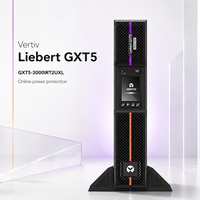 Système d'alimentation sans interruption (ASI) en ligne Vertiv série GXT5 GXT5-3000IRT2UXL Rack 3KVA/3KW avec stabilisation de tension à temporisation