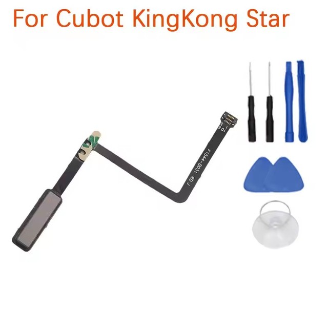 New Original Cubot KingKong Star Fingerprint Button Sensor Cable flex FPC Accessories For CUBOT King Kong Star Smart Phone