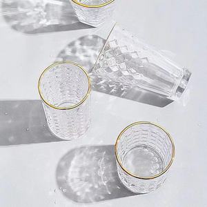 Usine produire potable tube de silicone en forme d'ananas pour café tasse en verre avec soucoupe - Product Image 4