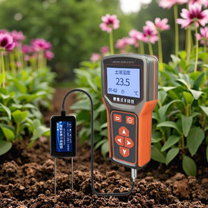 FYI เครื่องวัดความชื้นในดิน LCD ระดับมืออาชีพ F-STH-LCD เครื่องตรวจจับความเค็มและความชื้นสำหรับเรือนกระจกและไฮโดรโปนิกส์ - Product Image 2