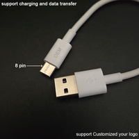 Excelente calidad Comercio electrónico transfronterizo 20cm Portatil Fácil de llevar IOS USB a Cables de 8 pines