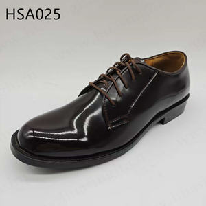 Chaussures habillées pour hommes ZYF, en cuir brillant/mat, anti-odeur, pour entretien d'embauche, style à lacets, noir/marron, chaussures de bureau HSA025 - Product Image 4