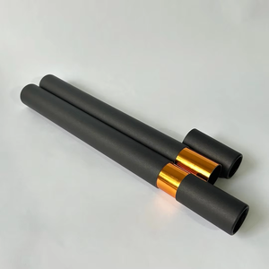 Tube en papier cylindrique fin personnalisé fait à la main, recyclé, écologique, design à poussoir disparaissant, emballage de haute qualité, couleur personnalisée - Product Image 5