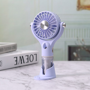 Mùa Hè Phun Cầm Tay USB Không Khí Cầm Tay Quạt Làm Mát Với Độ Ẩm Chức Năng Động Cơ Không Chổi Than Nhựa Tiếng Anh Hộ Gia Đình Sử Dụng - Product Image 6