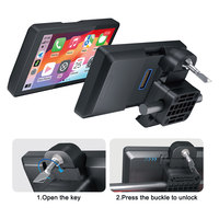 6 "IPS écran tactile étanche TMPS Anti-secousse sans fil Carplay Android Auto Gps navigateur moto 6 pouces pour bmw R1200gs