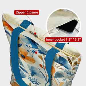 Wholesale Custom Print Logo Cheap Reusable Shopping Bags <b>Plain</b> White Blank Cotton <b>Canvas</b> Tote Bag <b>Large</b> Amount of Stock - Product Image 4