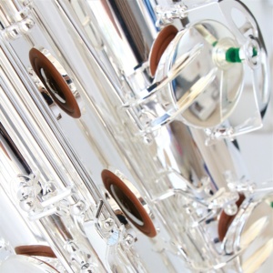 价格实惠的高端萨克斯男中音镀银男中音萨克斯专业最佳性价比男中音萨克斯 - Product Image 5