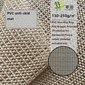 PVC Non-Slip Rug Pad Gripper Provides Protection for Hardwood Floors carpet underlay anti-skid mat