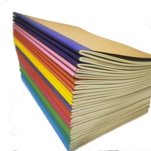 Quaderni di composizione A5 quaderni di diari colorati quaderni con copertina morbida a righe blocco note vuoto per studenti delle scuole - Product Image 1