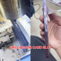 Akıllı Taşlama Makinesi iPhone ABD Versiyonu SIM Kart Yuvası Açma Makinesi için Delme Makinesi