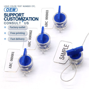 Rem104 Twist nhựa mét Con dấu đồng hồ điện tamperproof con dấu mét Neo Polycarbonate mét con dấu - Product Image 3