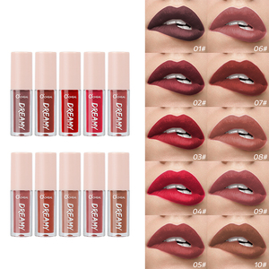ลิปสติกเนื้อครีมกำมะหยี่สีนู้ดแบบแมตต์ ติดทนนาน กันน้ำ สำหรับขายส่ง เครื่องสำอางวีแกน รับผลิตแบรนด์ส่วนตัว - Product Image 3