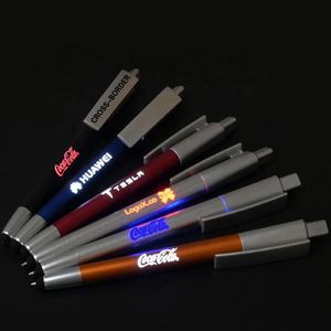 Custom Logo Printed 3 1 Touch Screen Function Plastic <b>Ball</b> Pen <b>Led</b> Light Stylus Promotional Item Gift China Other Brand - Product Image 3
