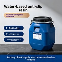 Revêtement en résine mate antidérapant à base d'eau pour le cuir et les chaussures, améliore l'adhérence et augmente la friction