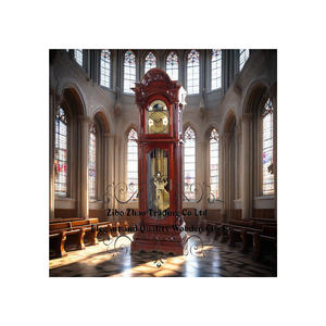 <span class=keywords><strong>Horloge</strong></span> pendule grand-père à l'<span class=keywords><strong>ancienne</strong></span> salon silencieux alimenté par batterie ou 31 jours à clé à remontage mécanique - Product Image 4