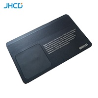 China hersteller gute qualität druck metall smart karte mit chip