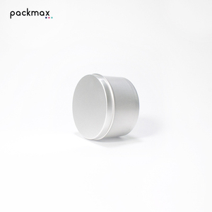 200ml 80*50mm Separated Lid Aluminum Tin for Hair Wax Car Wax - Rust Proof Round Metal <b>Packaging</b> Can Wholesale - Product Image 2