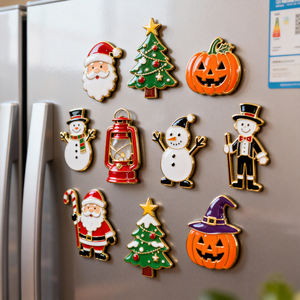 Imán de Refrigerador Personalizado de Metal con Esmalte Suave 3D, Recuerdo Bonito en Relieve, Fabricante de Imanes Personalizados para Refrigerador - Product Image 1