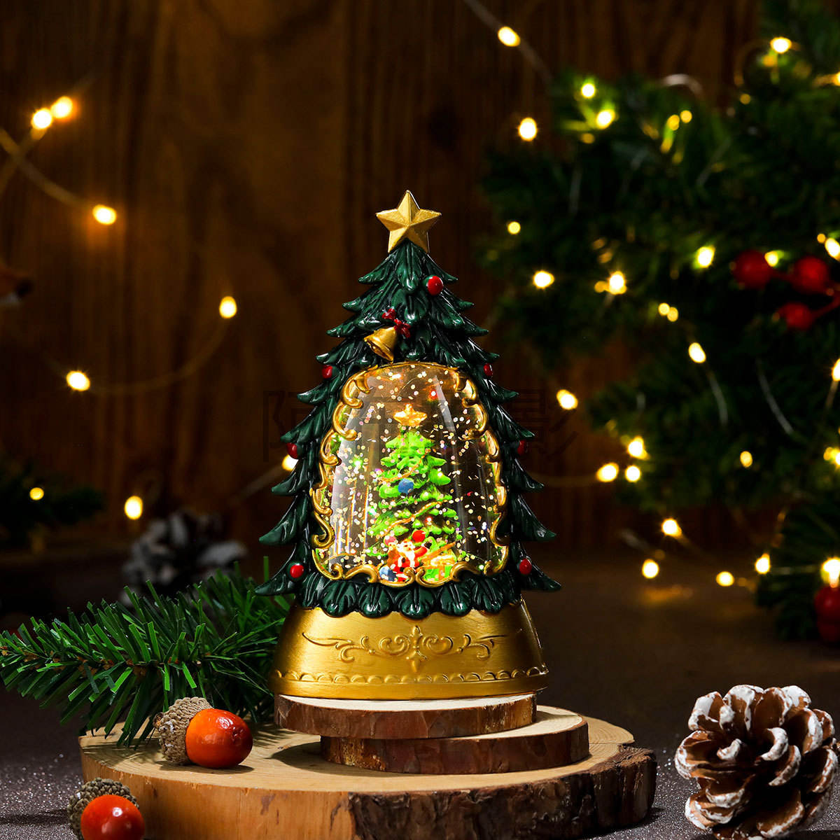 Green Christmas Tree Style [Water Injection]