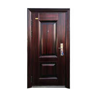 Portes d'Entrée Blindées Turques Modernes en Acier de Sécurité pour Extérieur, de l'Usine Chinoise