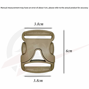 AB-012 UTX <span class=keywords><strong>Duraflex</strong></span> Cinturón táctico Hebilla Molle Liberación rápida Hebilla de trabajo de plástico ajustable Otros productos de caza - Product Image 4