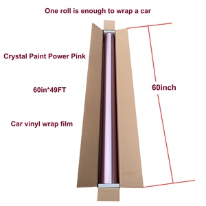 <span class=keywords><strong>Precio</strong></span> <span class=keywords><strong>de</strong></span> fábrica 1,52*17M Pink TPU Car Wrap Película <span class=keywords><strong>de</strong></span> vinilo Autocuración <span class=keywords><strong>Auto</strong></span> Body Wrap Gloss PPF Roll Anti-Dirt Car Gloss Color PPF - Product Image 2
