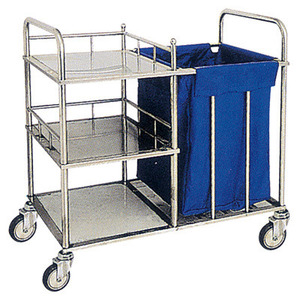(MS-T270S) Medical Stainless Steel Nursing Cart - Product Image 3