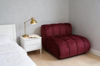Ensemble de canapés modulaires extensibles à double compression, emballés sous vide, gain de place, sans structure, entièrement en mousse, style moderne minimaliste, taille personnalisable