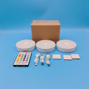 Lampe murale LED RGB 16 couleurs avec télécommande, chargement par induction, magnétique, pour armoire et chambre, ambiance lumineuse attrayante - Product Image 3