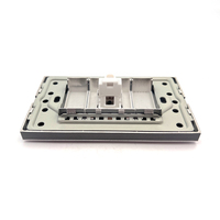 ZSUN SC72 Lujoso Aluminio 2mm Placa Serie Rj11 Teléfono Enchufe JC Conexión Jack