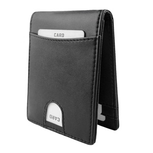 Front Pocket <b>Wallets</b> <b>RFID</b> <b>Blocking</b> Bifold Credit Card Holder Mens Slim Money Clip Leather <b>Wallet</b> - Product Image 5