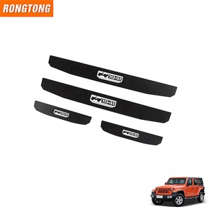 Heliar — accessoires internes <span class=keywords><strong>de</strong></span> voiture en alliage d'aluminium, bord <span class=keywords><strong>de</strong></span> <span class=keywords><strong>porte</strong></span> Anti-collision et anti-rayures, pour Jeep Wrangler JT Offre Spéciale +, 2018 - Product Image 3