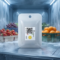 ZenMeasure Tag Temperatur Nirkabel Kelas Medis IP67 Tahan Air untuk Vaksin, Obat, Rantai Dingin Biologis, Instrumen Data Temperatur