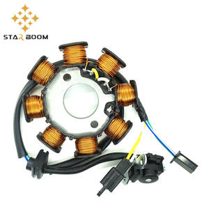 เครื่องกำเนิดไฟฟ้ากระแสสลับมอเตอร์ไซค์ hdmp ขดลวดสเตเตอร์สำหรับ Suzuki <span class=keywords><strong>Fu</strong></span> 125 Raider <span class=keywords><strong>J</strong></span> R Smash Revo FK 110 32101-47E00 Raider 150 accessessor - Product Image 2