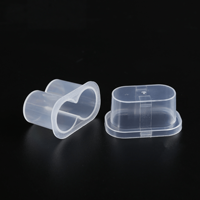 Boîte d'emballage transparente pour flacons de pénicilline 3ml2, 3ml4 en PP – Étui pour ampoules et poudres lyophilisées
