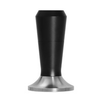 Kit de distribution et de pressage de café 2-en-1 en aluminium et acier inoxydable, design moderne et minimaliste, pour machine à expresso et porte-filtre