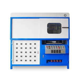 Máquina de termoformação de plástico para compras em pânico, máquina formadora de recipientes descartáveis para alimentos