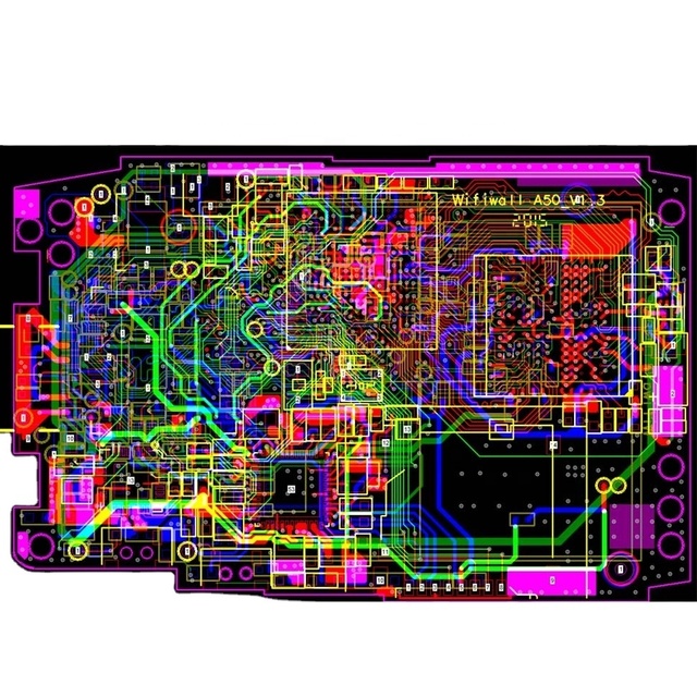 Single and Double Side PCBA Service Circuit Board 6 Layers Multilayer Mobile Phone Motherboard PCB Assembly