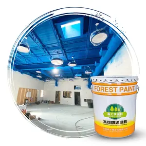 Acid Resistant Architectural Chemical Fire Retardant Coating Exit Steel Structure Water Based Intumescent Fire Retardant Paint
