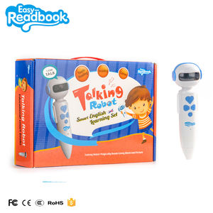 La mejor calidad en hardware y software Regalo para niños Voz <span class=keywords><strong>real</strong></span> Touch-and-Talk Aprendizaje <span class=keywords><strong>Libros</strong></span> en inglés con Smart Robot Pen - Product Image 6