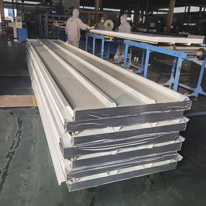 Panel Atap Berwarna Dilapisi Insulasi EPS Struktur Sandwich, Wadah Rumah Prefabrikasi Rumah - Product Image 6