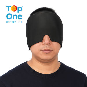 Top One Venta caliente Gel hielo dolor de cabeza y alivio de la migraña Gel frío máscara de ojos terapia dolor de cabeza sombrero migraña alivio Cap - Product Image 1