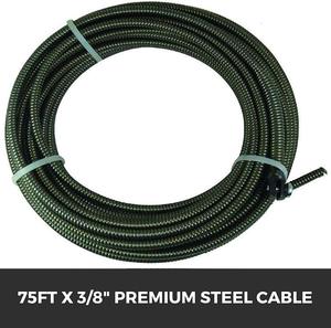 Nueva Máquina Portátil de Limpieza de Tuberías E-work D-75f 220v, Industrial, Profesional, para Fontanería y Sanitización - Product Image 4